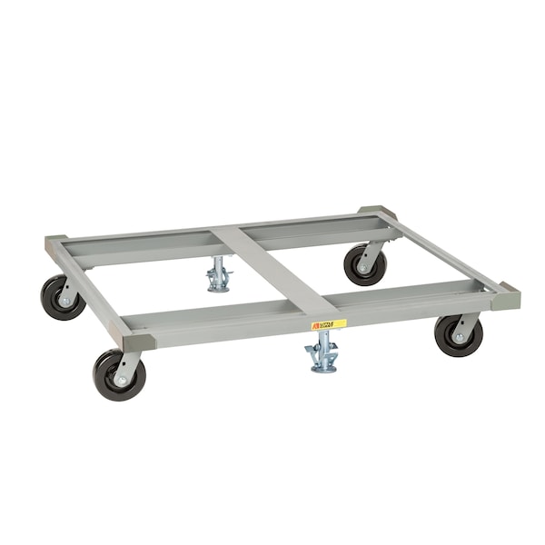 Pallet Dollies, 40"X48" Deck Size, 2 Floor Locks, Load Retainers